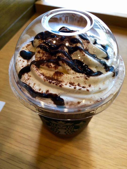 チョコレートベリーマッチフラペチーノーＴＯＰ