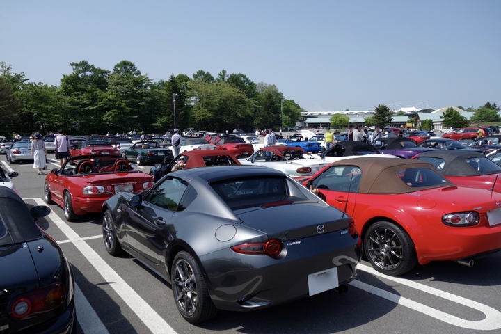 軽井沢ミーティングＢ駐車場